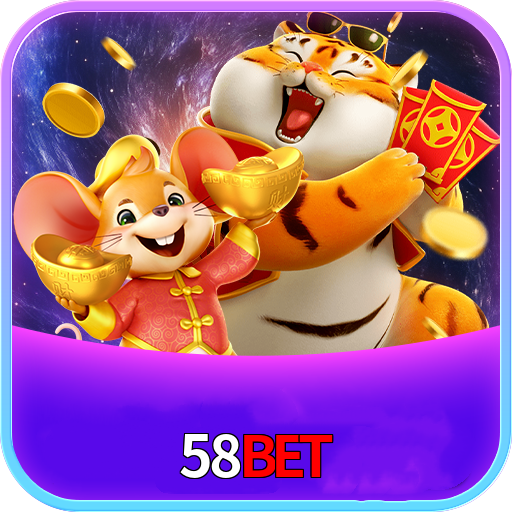 Imagem promocional da 58bet mostrando a plataforma e suas vantagens